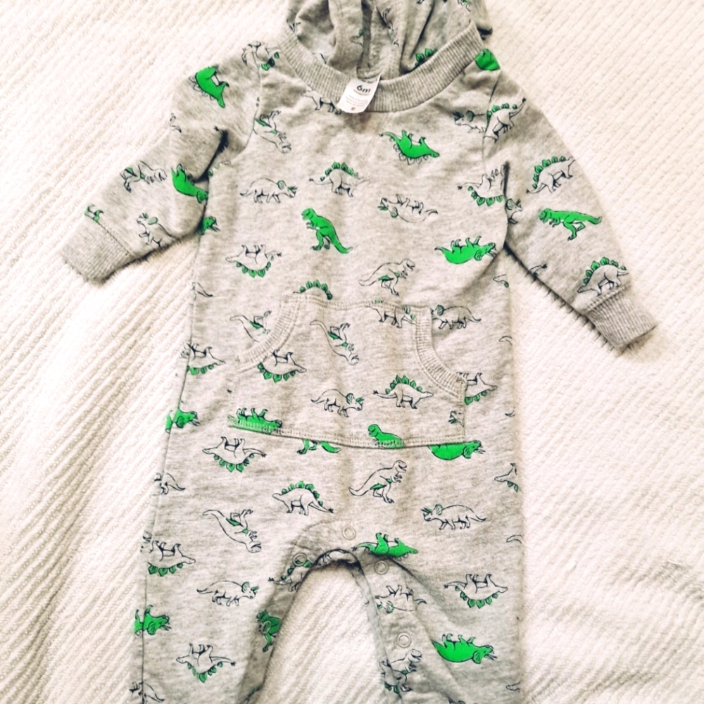 Carter's 6 month hooded jumpsuit
